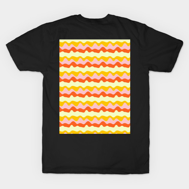 Colorful Liquid Retro Repeated Pattern by MarjanShop